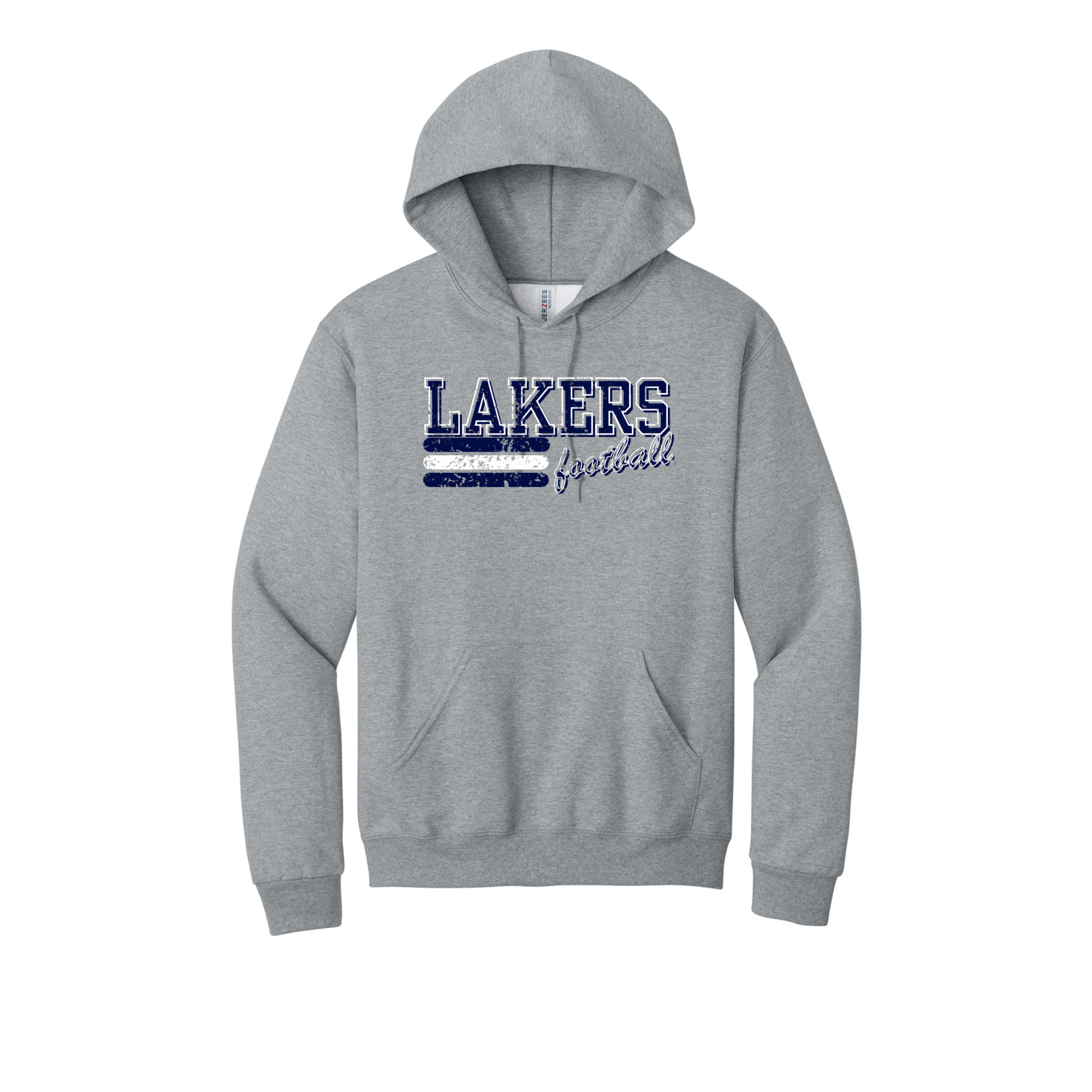 Mens Jerzee Hooded Sweatshirt 996m- LOGO 1