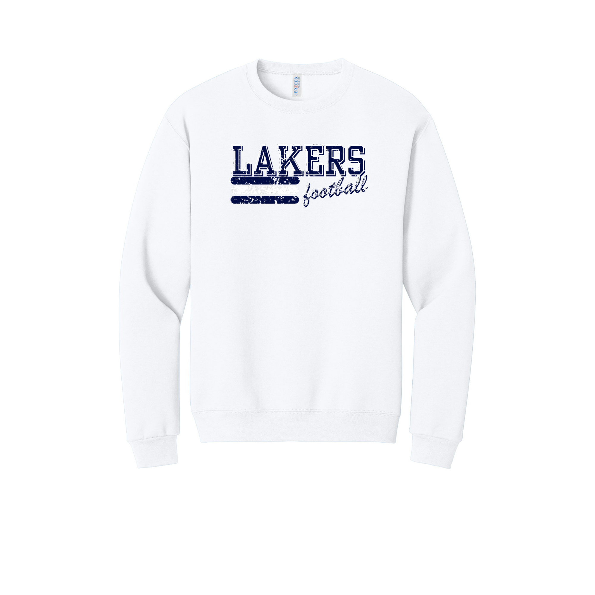 Mens Jerzees Crewneck Sweatshirt 562M- LOGO 1