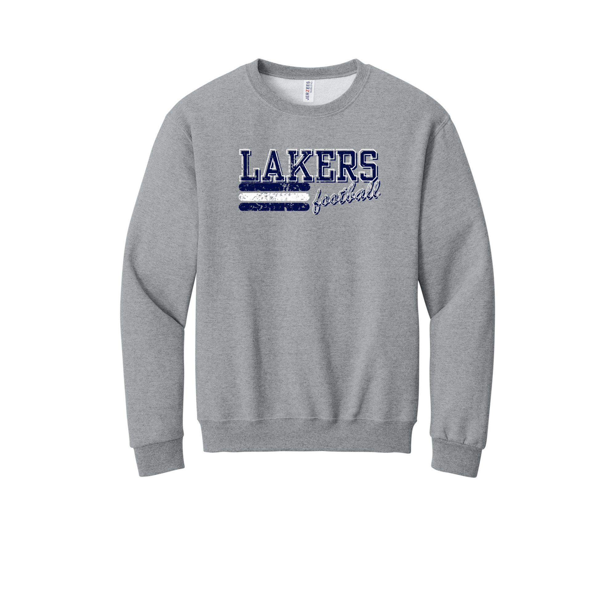 Mens Jerzees Crewneck Sweatshirt 562M- LOGO 1