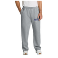Mens Jerzees Open Bottom Pant with Pockets 974MP- LOGO 1
