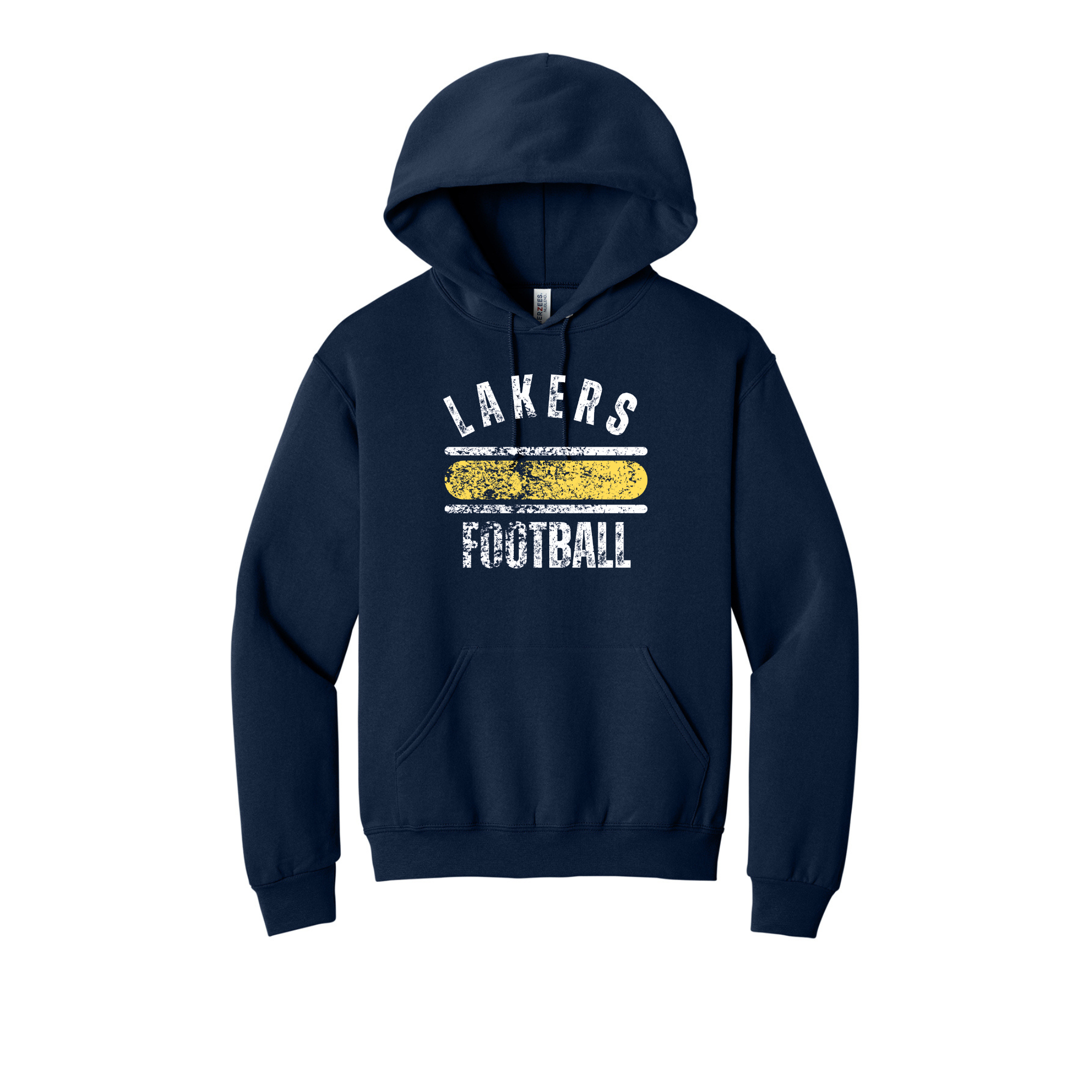 Mens Jerzee Hooded Sweatshirt 996m- LOGO 2