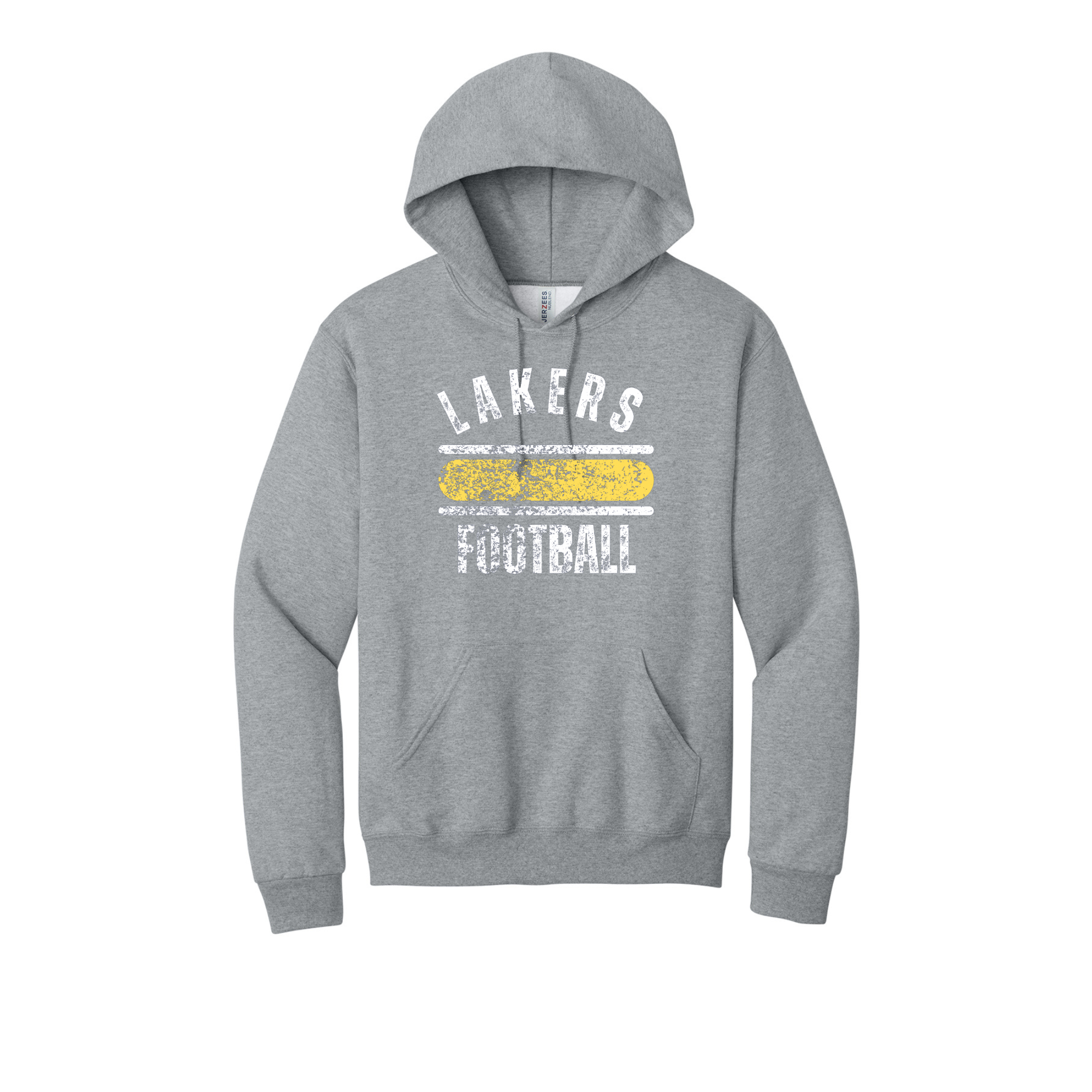 Mens Jerzee Hooded Sweatshirt 996m- LOGO 2