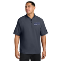 Mens New Era Cage Short Sleeve 1/4-Zip Jac NEA600- LOGO 1